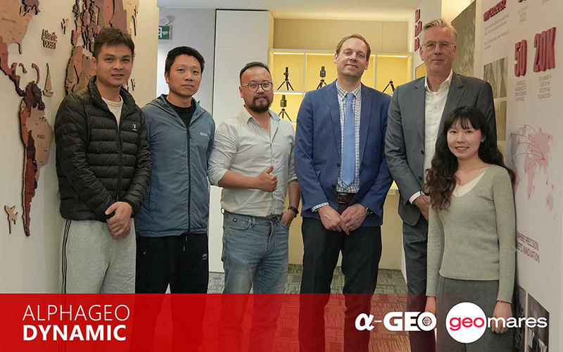 Geomares代表団がAlphaGeoを訪問し、技術コミュニケーションの連携を深める