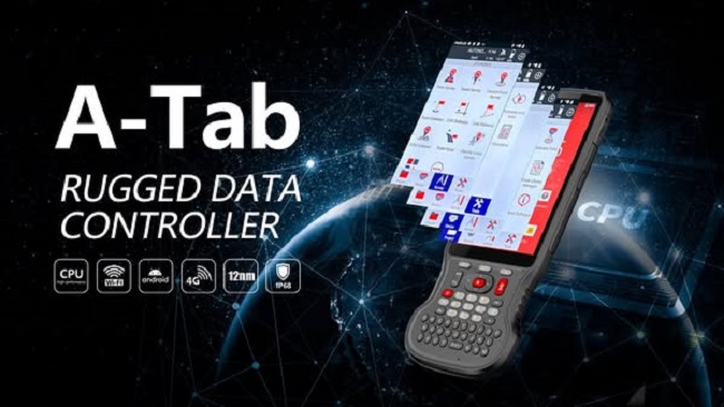 ALPHAGEO、A-Tabを発表：過酷な現場作業に対応する、太陽光下でも視認可能な高性能データ収集装置